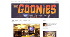 Desktop Screenshot of gooniespinball.com